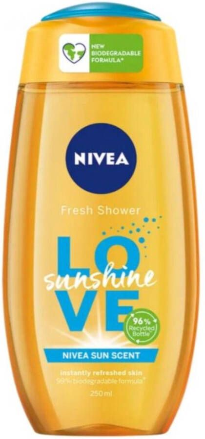 NIVEA Verzorgende douchegel LOVE Sunshine 250 ml