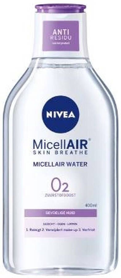 NIVEA Visage Sensitive 3-in-1 Micellair Water 6x400ml Voordeelverpakking