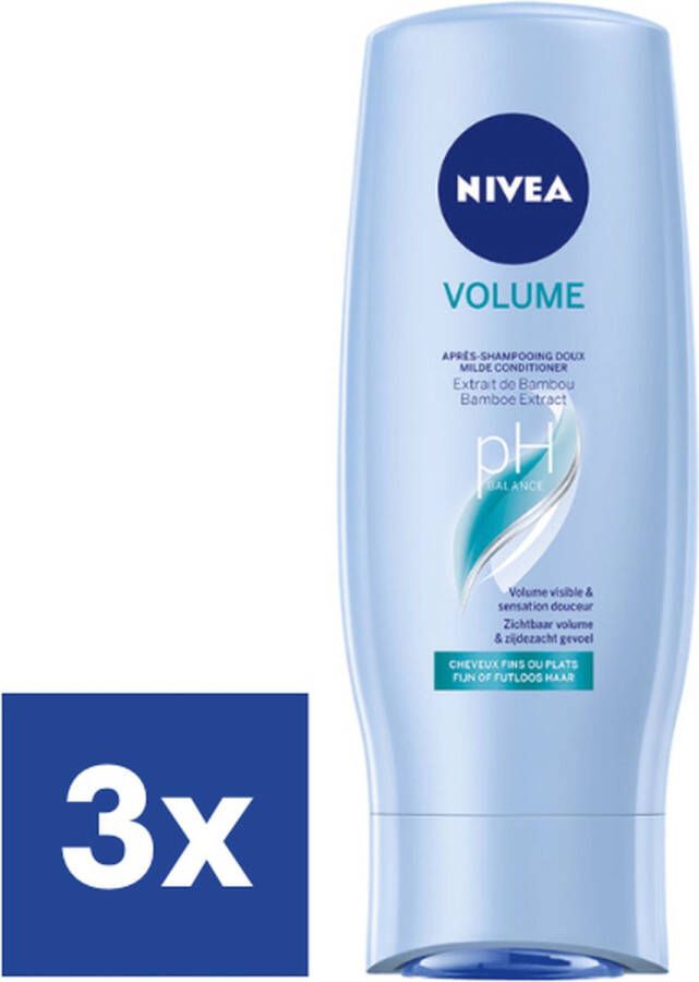 NIVEA Volume Care Conditioner 3 x 200 ml