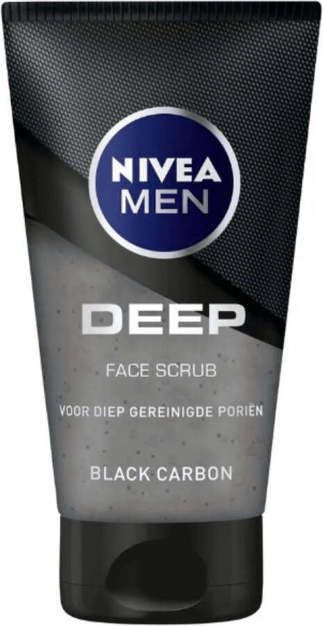 NIVEA x6 MEN DEEP FACE SCRUB
