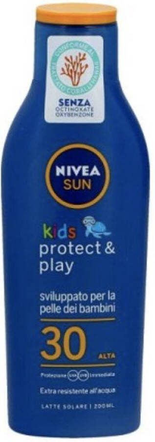 NIVEA Zonnebrand Zonnemelk Kids F30 200ml
