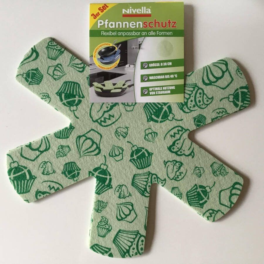 Nivella Panbeschermers set van 3 stuks