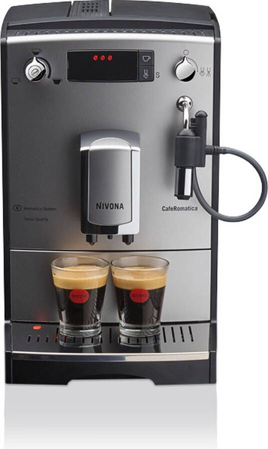 Nivona NICR530 Digital display spumatore silver front | Espressomachines | Keuken&Koken Koffie&Ontbijt | 4260083465301