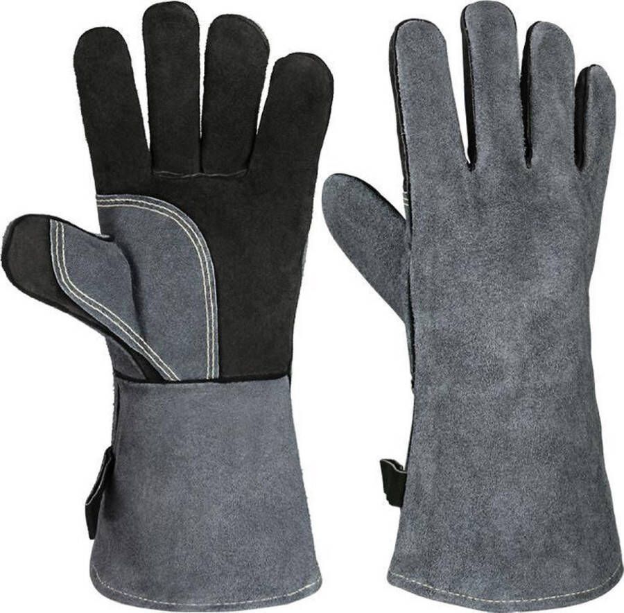Nixnix BBQ handschoenen Hittebestendige handschoenen- Tot 500°C Ovenwanten Ovenhandschoenen