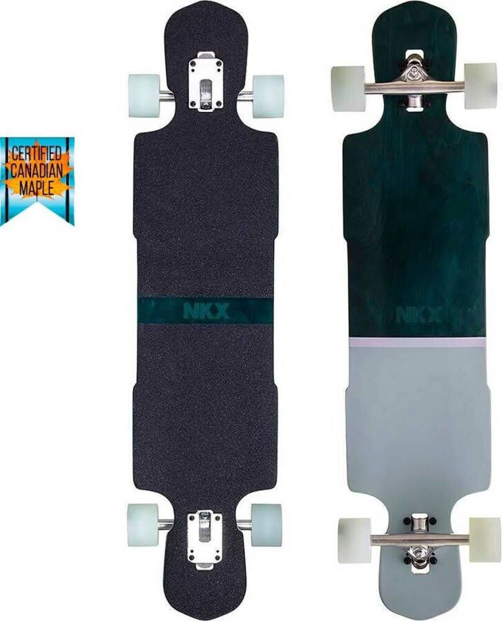 NKX City Action longboard 39 Teal freeride