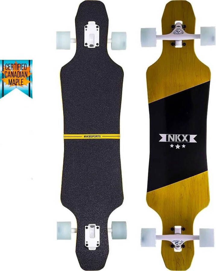 NKX Fearless longboard Yellow 39 5