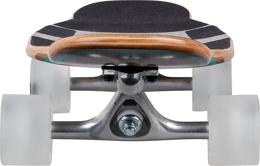 NKX Geometric Dancer Longboard 46 Walnut Green