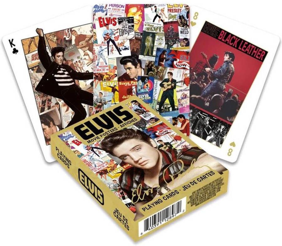 NMR Aquarius Elvis Presley Speelkaarten Playing Cards Movie Posters