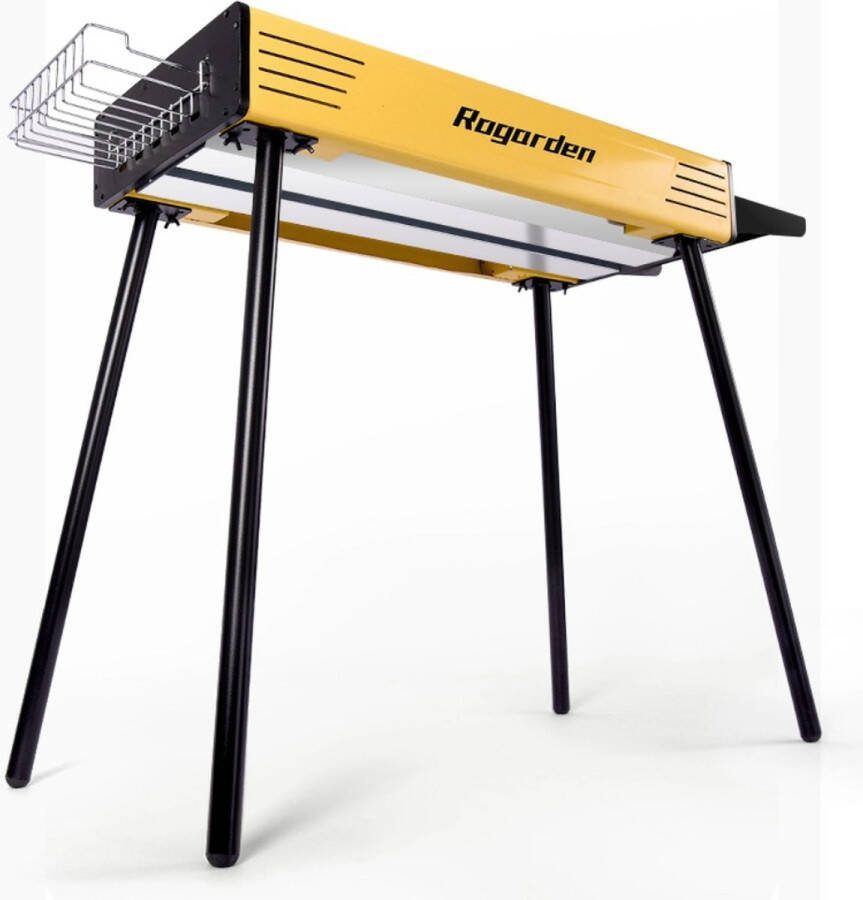 No Draagbare Houtskool BBQ Grill Compact en Lichtgewicht Houtskoolbereiding Roestvrij Staal Split-Type Design Veelzijdig Gebruik