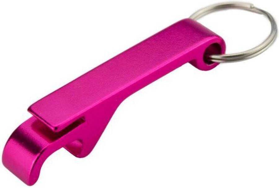 No Evil Bieropener Sleutelhanger Flesopener Keychain roze