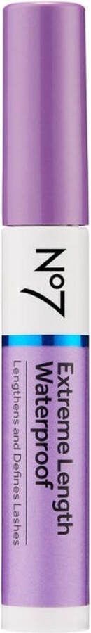 No7 Extreme Length Waterproof Mascara Zwart Bruin