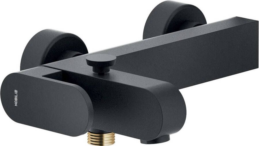 Nobili Badkraan Mitigeur de bain externe Up zwart mat noir mat