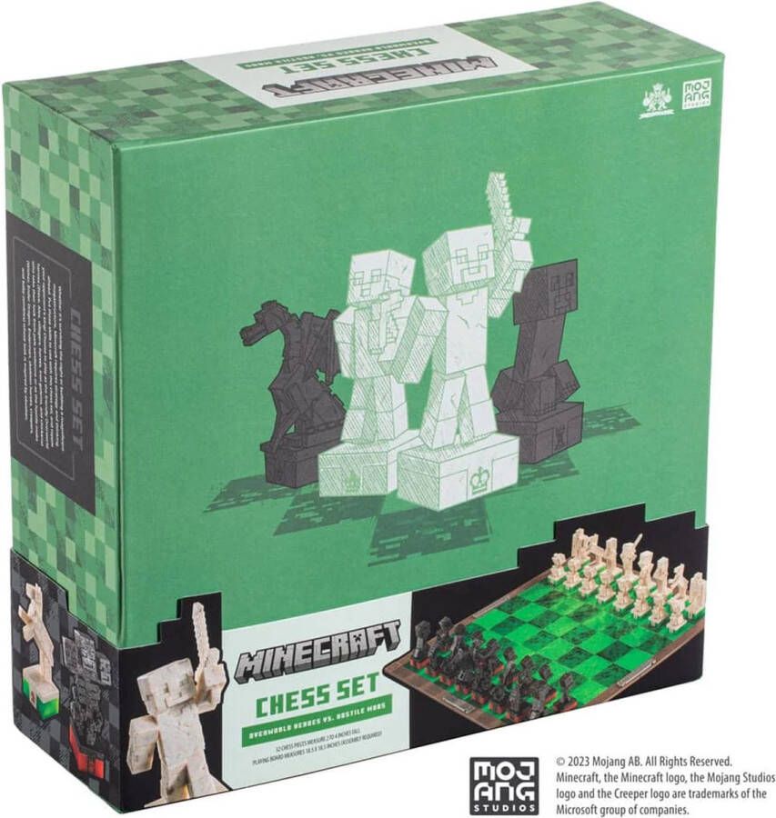Noble Collection Minecraft Chess Set Schaakspel
