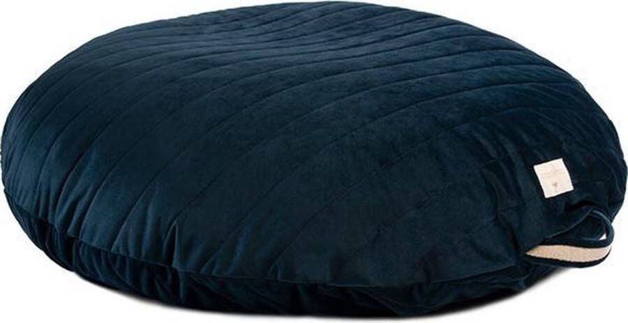 Nobodinoz tipi en accessoires Zitzak Sahara Velvet Night Blue Nobodinoz