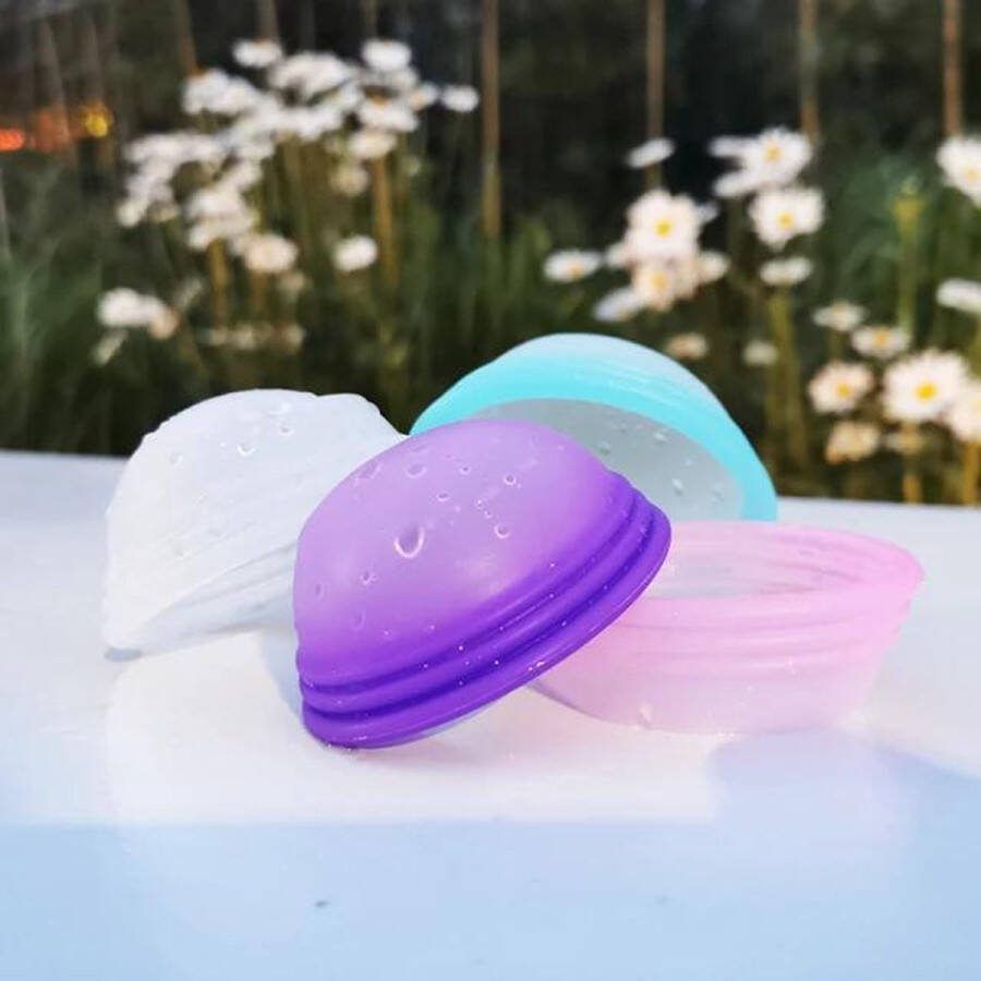 Noenoo Herbruikbare Menstruatie Disc Maat L Wit Nieuwste Menstruatiecup Duurzame Herbruikbare Disc Medisch Gecertificeerde Siliconen Bpa Vrij- Period