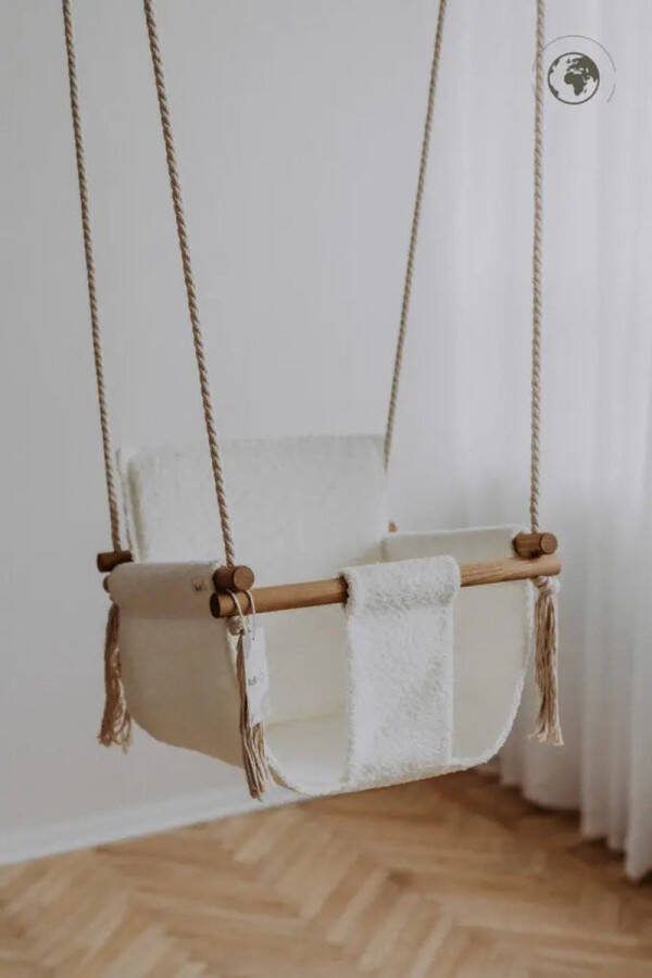 Nofi KIDS Babyschommel Bouclé Sneeuwwitje