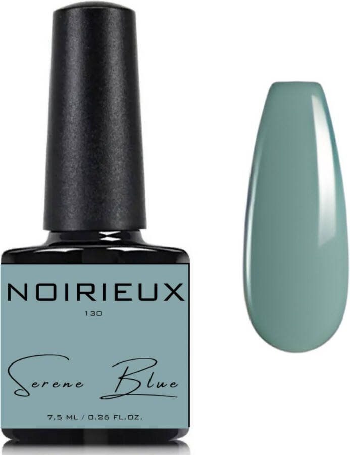 NOIRIEUX Gellak Premium Gellak Nagellak Gel nagellak 7.5ML Serene Blue