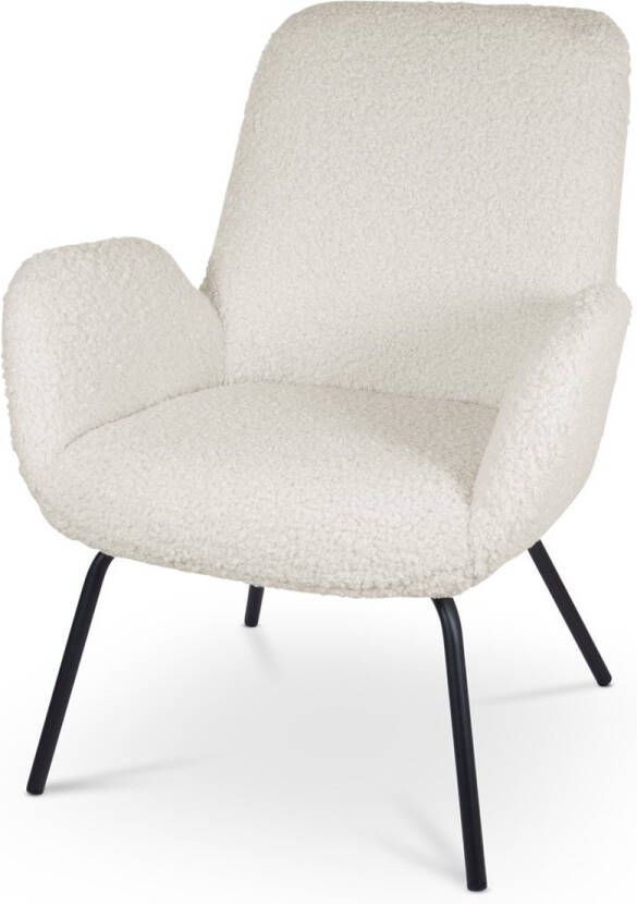 Nolon Ninte fauteuil teddy gebroken wit