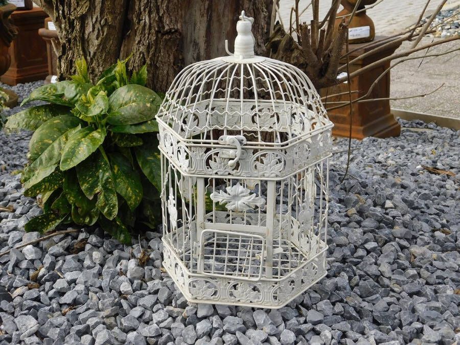 Non Branded Decoratieve vogelkooi voor de vogel metaal romantische tuindeco