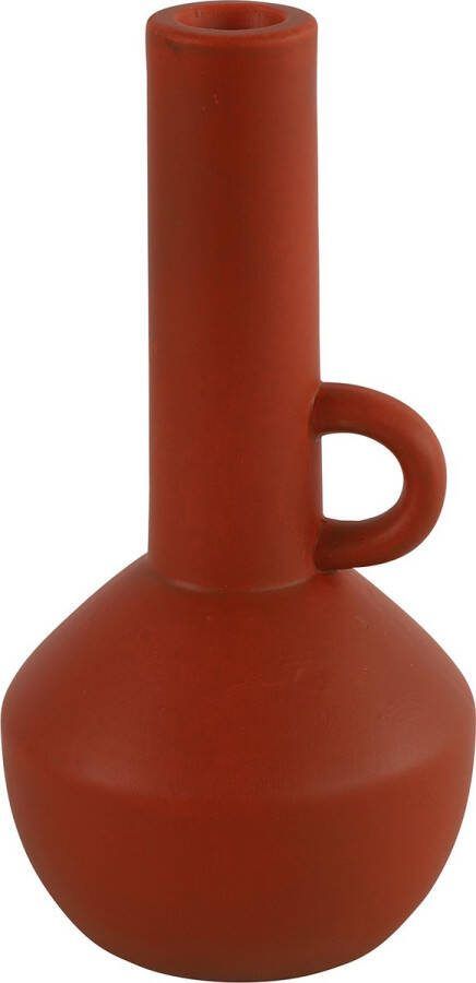 Coppens Kandelaar fles m oor Piper red-L12B12H23CM