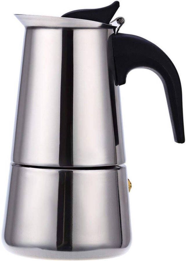 Nonna percolator (inductie) 4 kops 200 ml Espresso machine 100% RVS