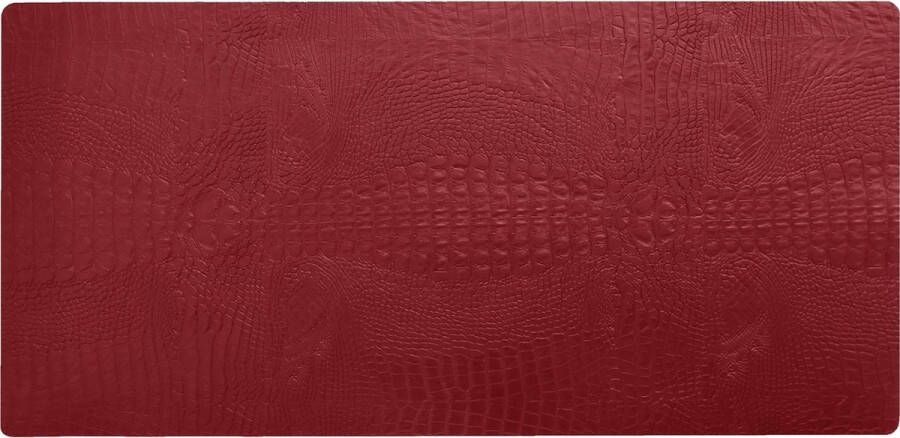 NOOBLU Tafelloper DUBL Croco Ruby red 95 cm 1 tafelloper