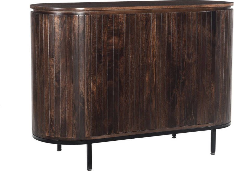 Livingfurn | Dressoir Noor Walnut 121cm | Woonkamer meubels | Dressoir