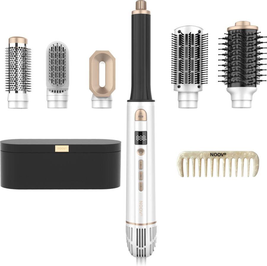 NOOV Multi Airstyler Multistyler Föhnborstel Krulborstel 6-in-1 Stylingtool Föhn Haardroger Krultang Stijltang