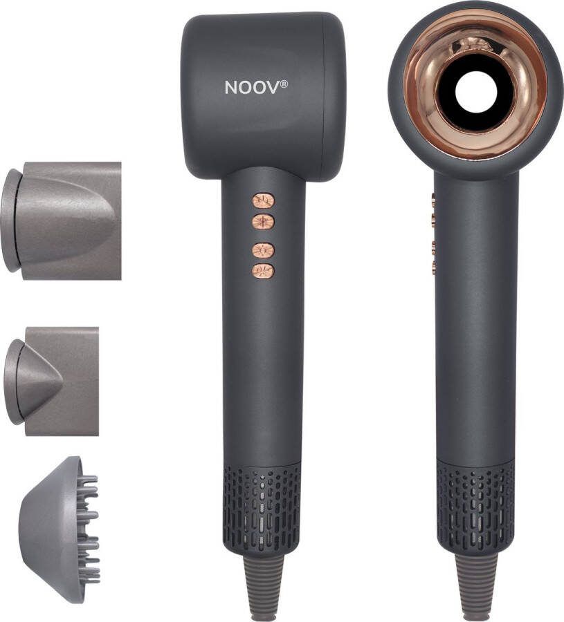 NOOV Ultra Power Föhn Ultra Stil Superkrachtig Ultra Licht Gewicht Extra Grote Diffuser Snel Drogen Haardroger Föhn met Diffuser