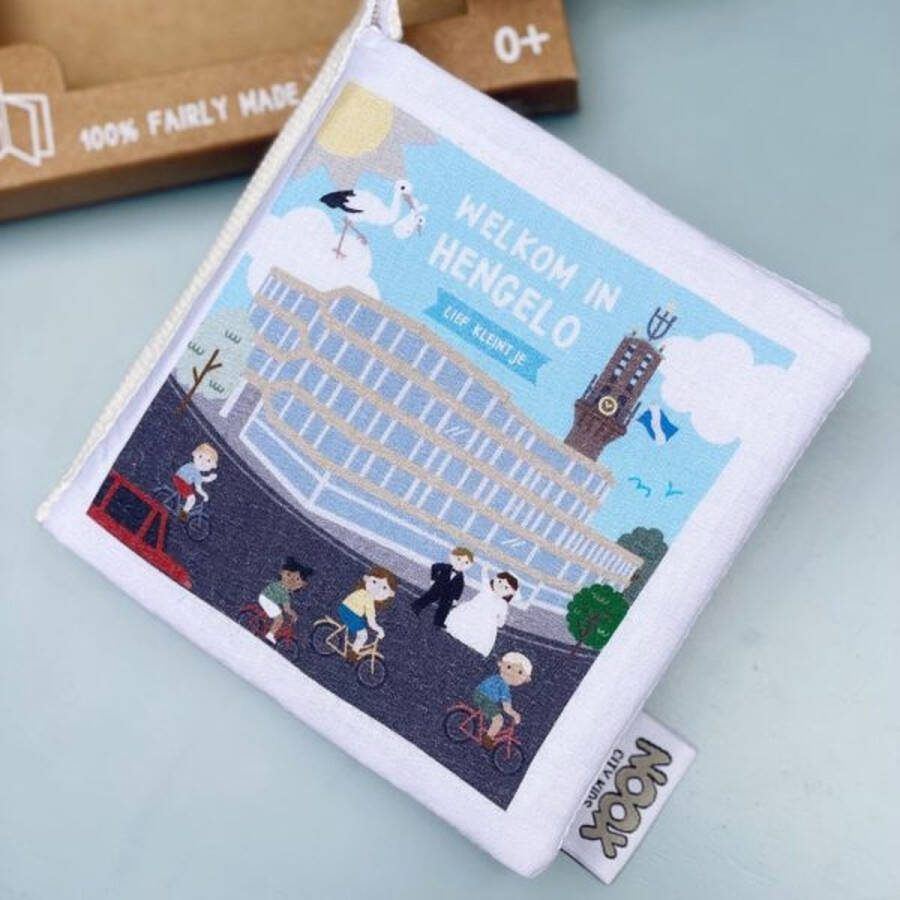 NOOX City Kids zacht babyboekje hengelo 100% katoen en fairly made