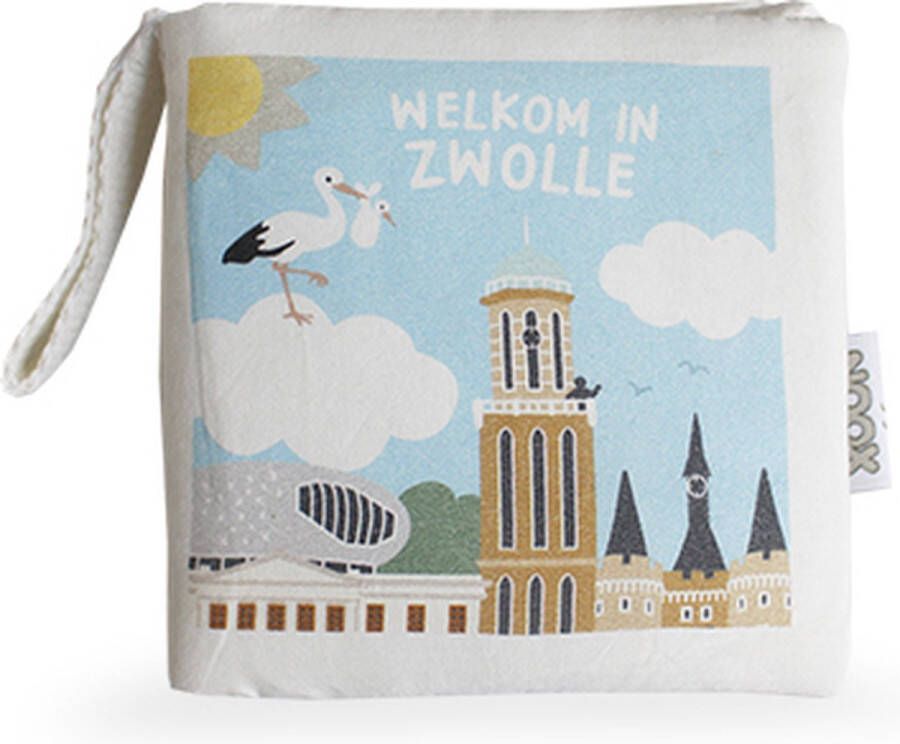 NOOX City Kids Zacht babyboekje Zwolle fairly made in mooie geschenkverpakking duurzaam en origineel kraamcadeau