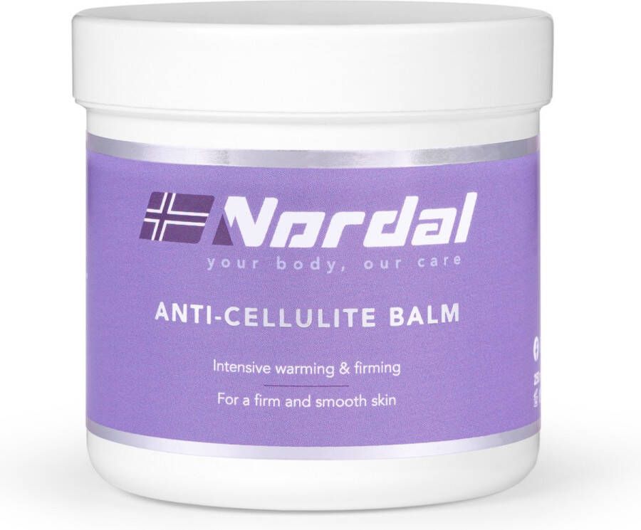 Nordal Anti Cellulite Balm Voor een verbeterde structuur van de huid Zorgt voor een strakkere huid 250ml