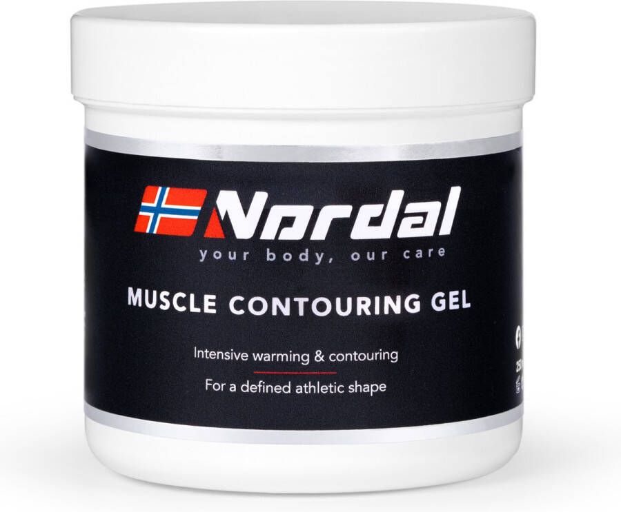Nordal Muscle Contouring Gel Betere zichtbaarheid van Spiergroepen Voor een strakke Huid 250ml