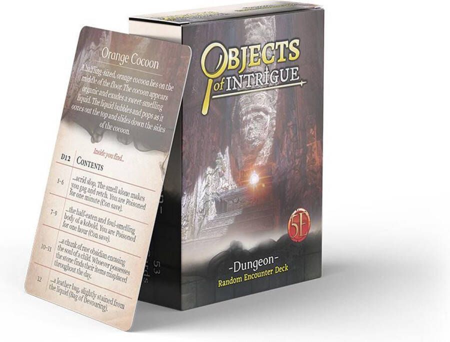 Nord Games LLC Dungeons and Dragons 5th edition: Objects of Intrigue Dungeon