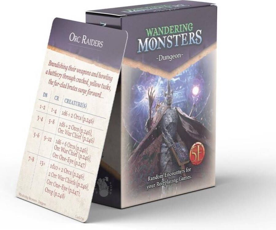 Nord Games LLC Wandering Monsters Dungeons (D&D 5th edition)