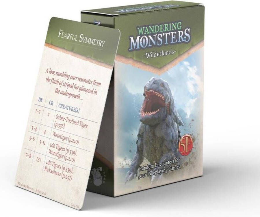 Nord Games LLC Wandering Monsters Wilderlands (D&D 5th edition)