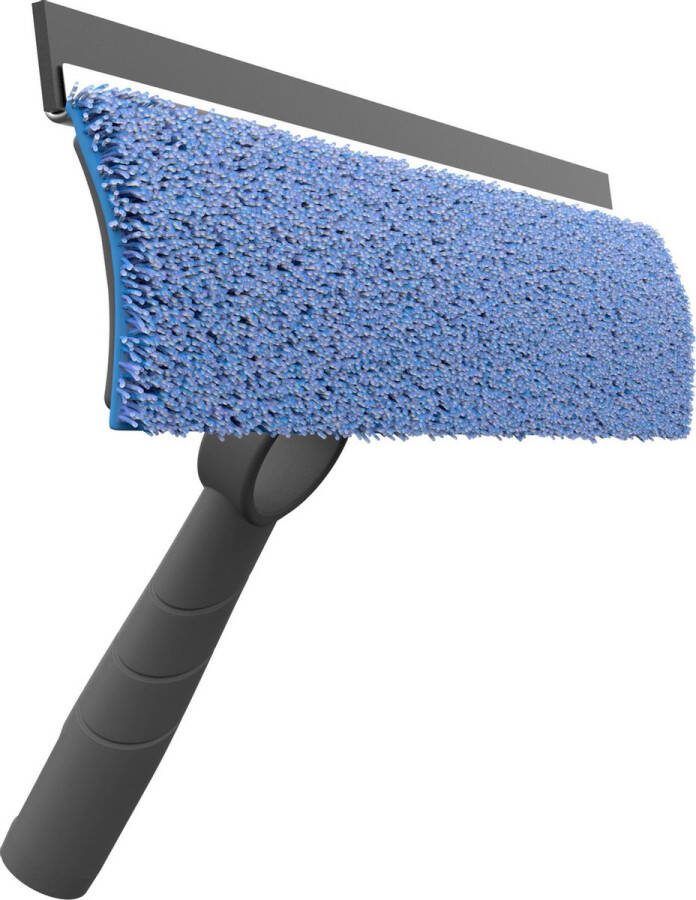 Nordic Stream 2 in 1 Raamwisser met ruitenreiniger Raamtrekker Microvezel Multifunctioneel Raamreiniger