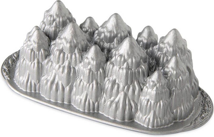 Nordic Ware Bakvorm Alpine Forest Loaf |Sparkling Silver Holiday