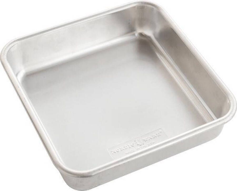 Nordic Ware Bakvorm Vierkant 20 cm Aluminium | Naturals