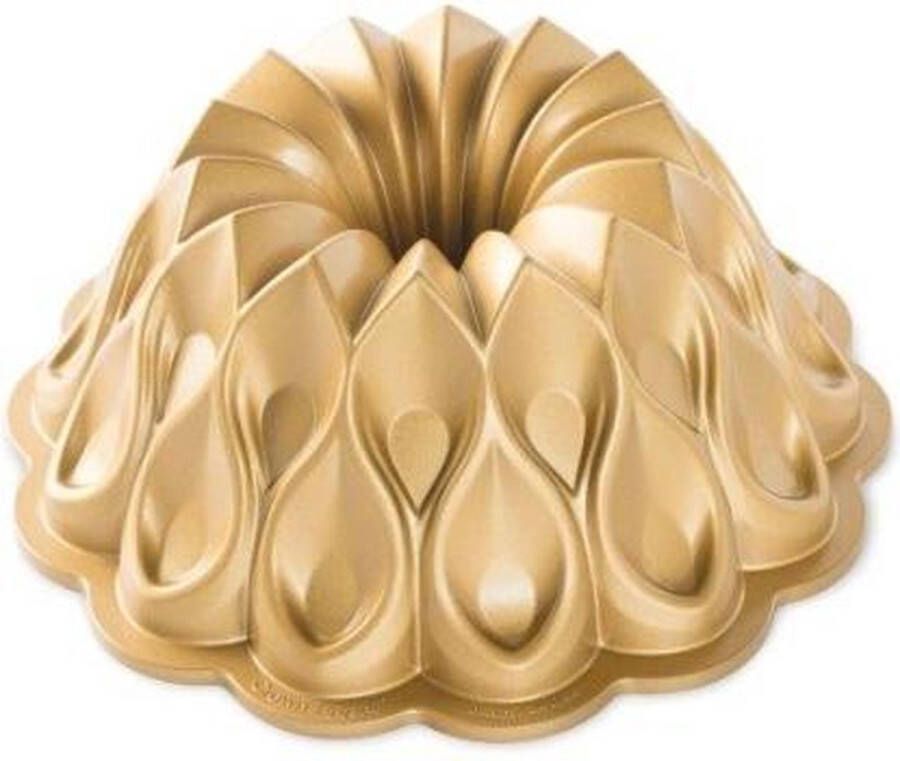 Nordic Ware Tulband Bakvorm Crown Bundt Pan Premier Gold