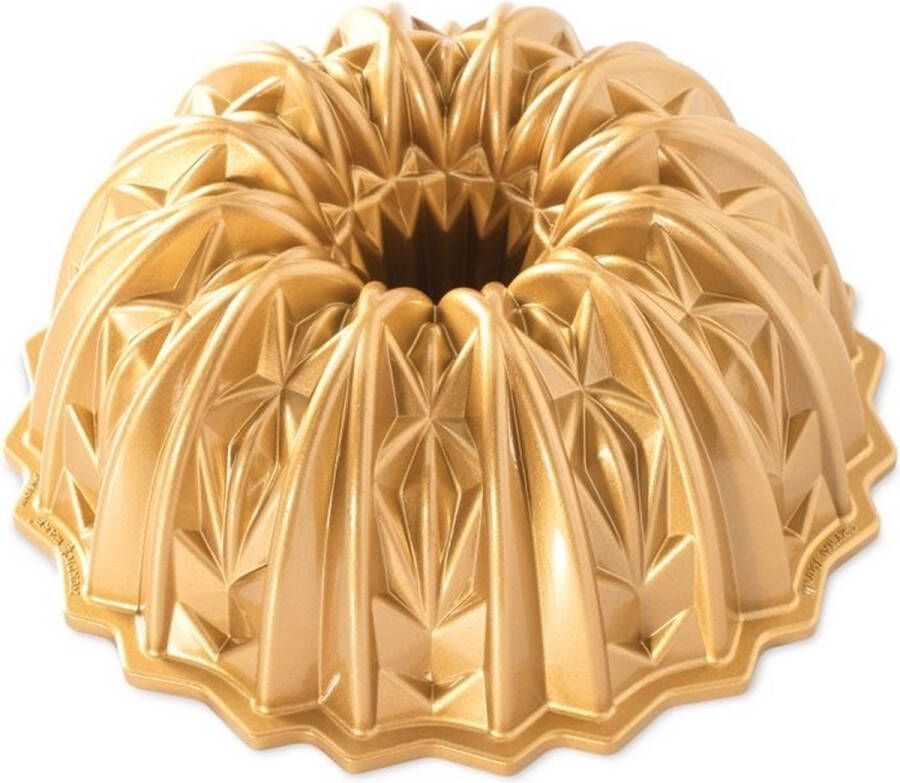 Nordic Ware Tulband Bakvorm Cut Crystal Bundt pan- | Premier Gold