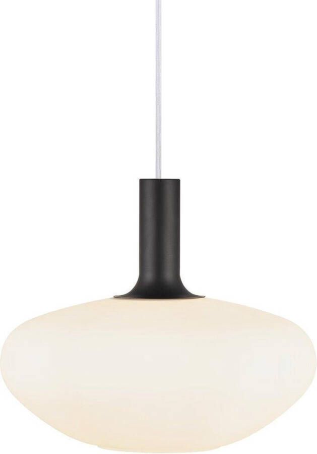 Nordlux Alton 35 hanglamp – wit – zwart – opaal
