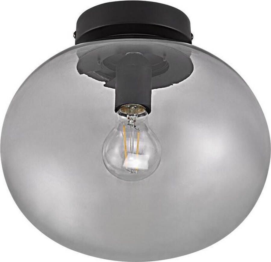 Nordlux Plafondlamp Alton Gerookt Zwart ⌀27 5cm E27