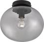 Nordlux Plafondlamp Alton Gerookt Zwart ⌀27 5cm E27 - Thumbnail 1