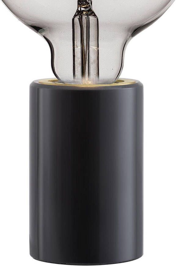 Nordlux Siv tafellamp 10 cm hoog 27 fitting marmer zwart