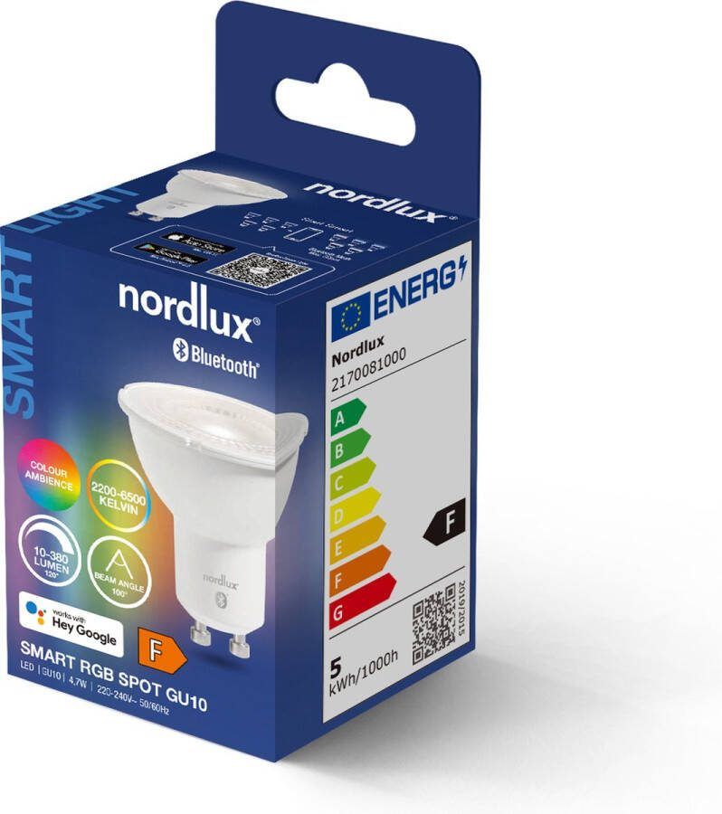 Nordlux SMART Spot GU10 4 7W Clear & RGB