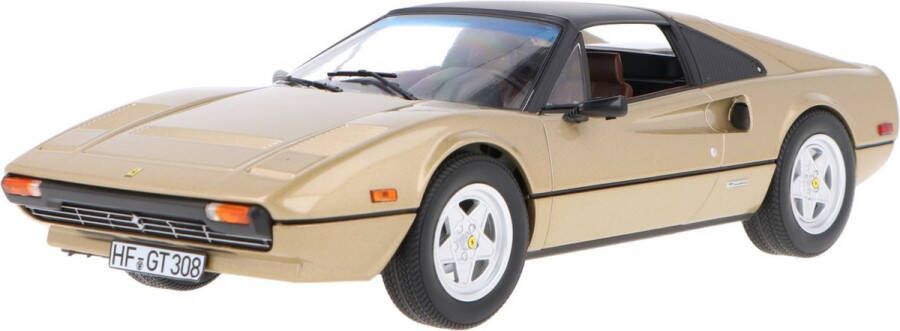 Norev Het 1:18 Diecast-model van de Ferrari 308 GTS uit 1982 in goud metallic De fabrikant van het schaalmodel is . Dit model is alleen online verkrijgbaar