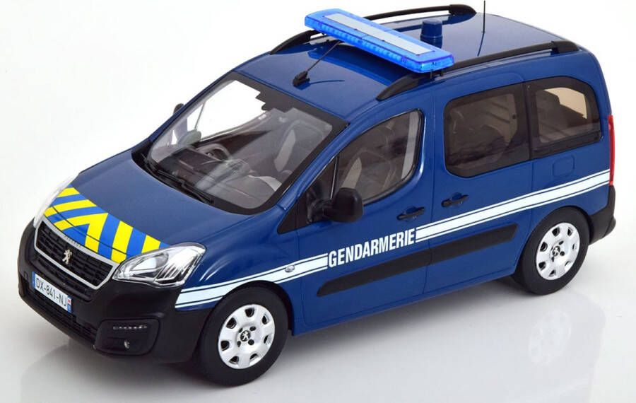 Norev Het 1:18 Diecast-model van de Peugeot Partner Gendarmerie van 2018. De fabrikant van het schaalmodel is . Dit model is alleen online verkrijgbaar