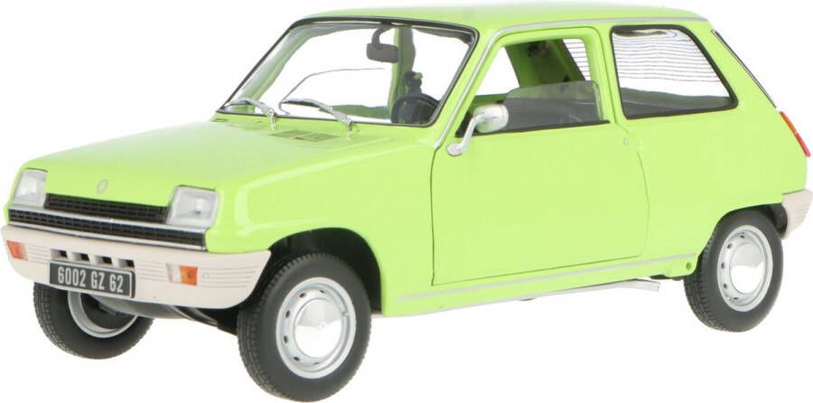 Norev Het 1:18 Diecast model van de Renault R5 TL van 1972 in Light Green. De fabrikant van het schaalmodel is .Dit model is alleen online beschikbaar
