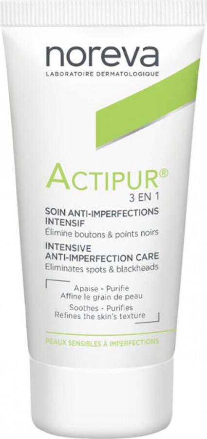 NOREVA Dagcrème Actipur 3en1 Intensive Anti-Imperfections Care
